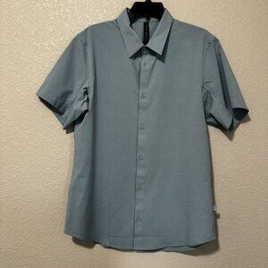 Airing Easy Short Sleeve Button Up Shirt - Size Large